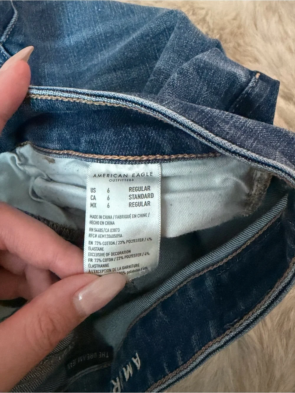 American Eagle Outfitters ae distressed